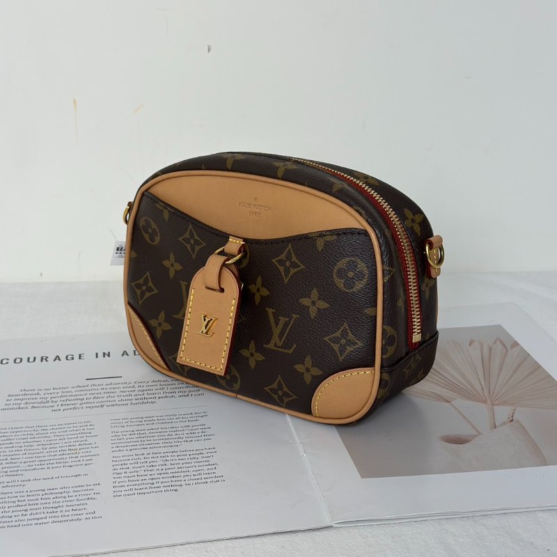 LOUIS VUITTON Deauville mini相機包-14