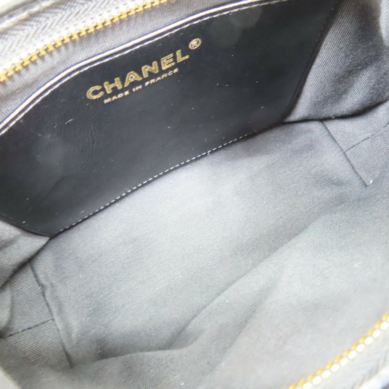 黑色 亮面牛皮 Hobo 肩背包【CHANEL 香奈兒】 AS4922-9