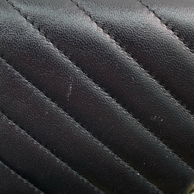 △ Chanel 香奈兒 19CM Black Lambskin Gold Tone Metal V-Stitch Trendy CC Wallet On Chain No.25 A80982 黑色小羊皮金色金屬鎖鏈銀包No.25 - 267000499-18