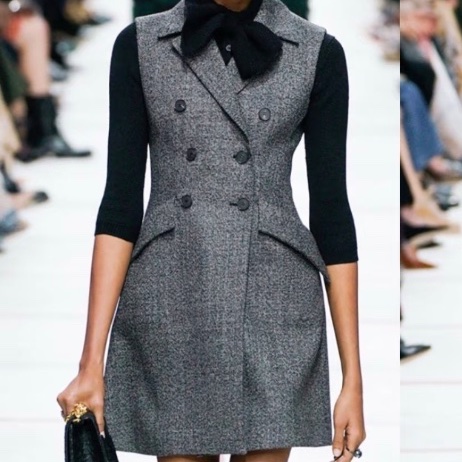 ❤️DIOR 經典黑色連身裙 Runway走秀款-2