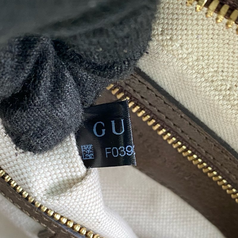 △ Gucci 古馳 Brown Coated Canvas Ophidia GG Supreme Crossbody Bag 722117 啡色塗層帆布GG花紋斜背袋 - 267000359-16