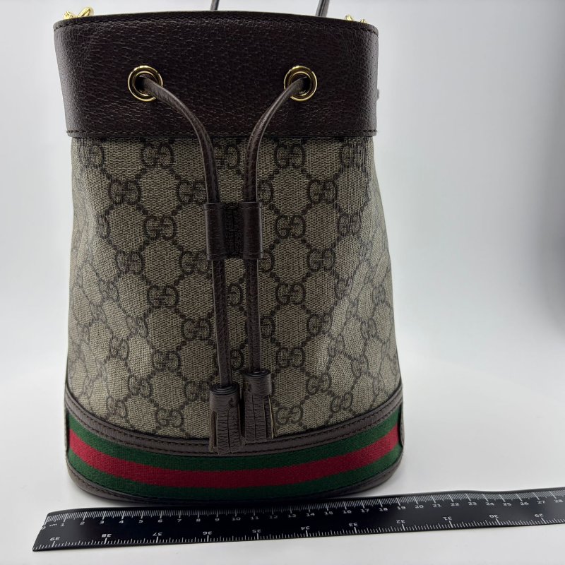 Gucci Ophidia 系列迷你水桶包-7