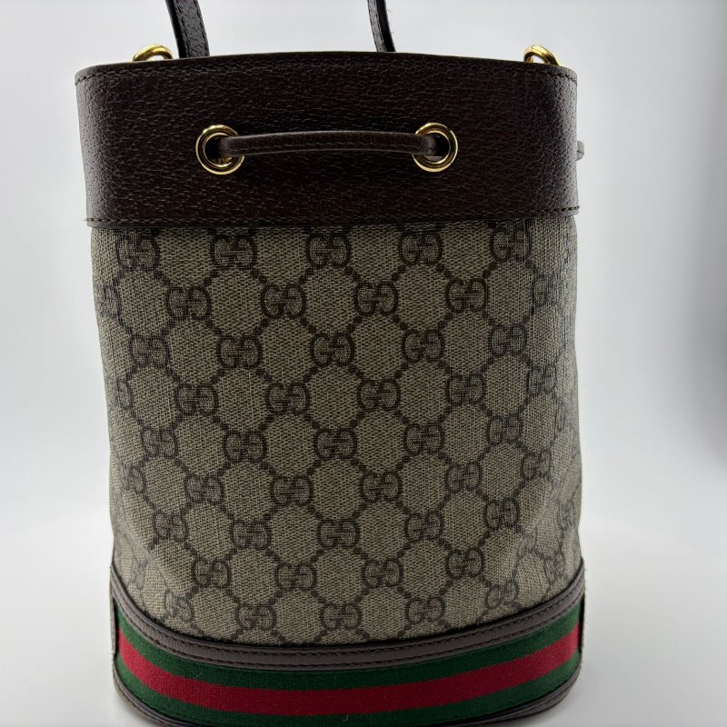 Gucci Ophidia 系列迷你水桶包-8