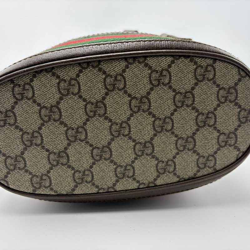 Gucci Ophidia 系列迷你水桶包-9