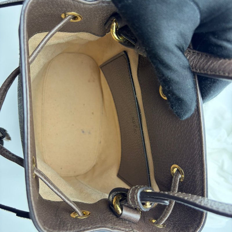 Gucci Ophidia 系列迷你水桶包-14