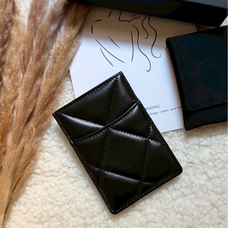 香奈兒19bag羊皮卡包-1