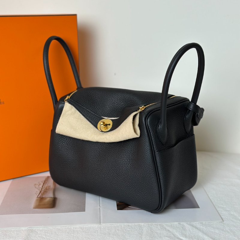 HERMES Lindy 26 - 黑金 K-3