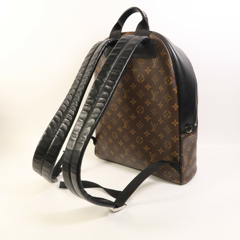 LOUIS VUITTON Monogram Josh Backpack銀扣背包-6