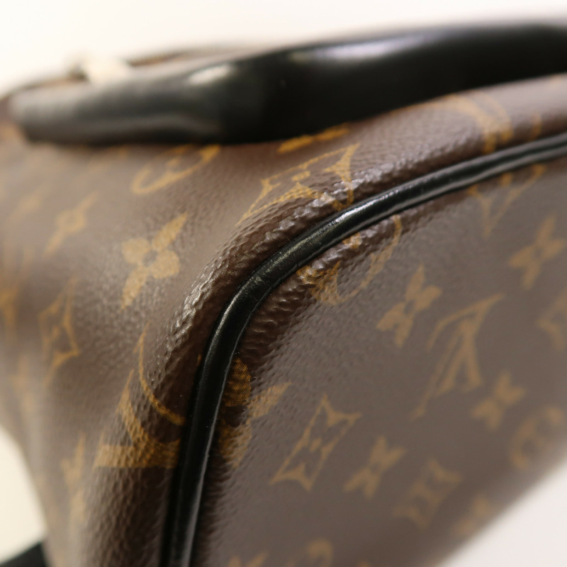 LOUIS VUITTON Monogram Josh Backpack銀扣背包-9