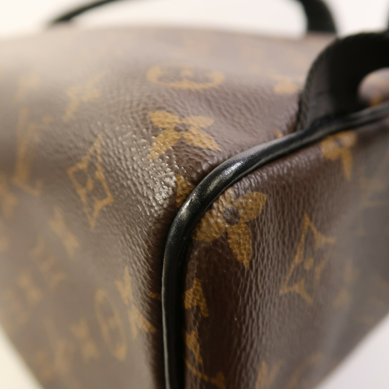 LOUIS VUITTON Monogram Josh Backpack銀扣背包-10