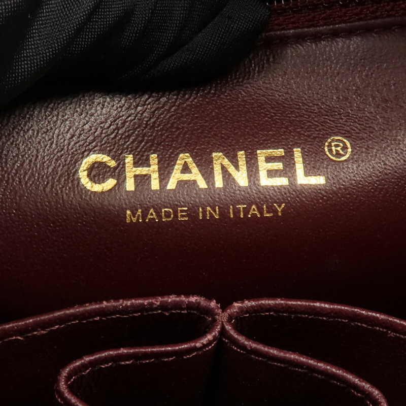 CHANEL 牛皮皮革Camera Bag金扣鏈帶肩背袋-13