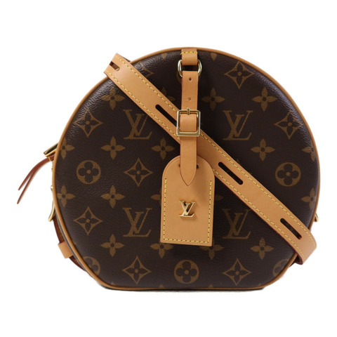 LOUIS VUITTON Monogram Boite Chapeau Souple金扣肩背袋