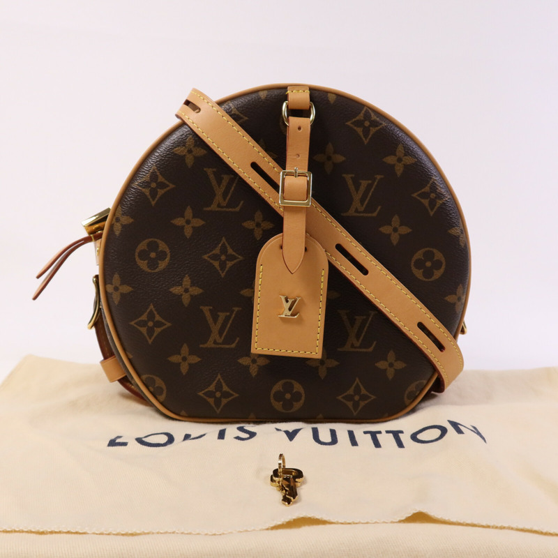 LOUIS VUITTON Monogram Boite Chapeau Souple金扣肩背袋-8