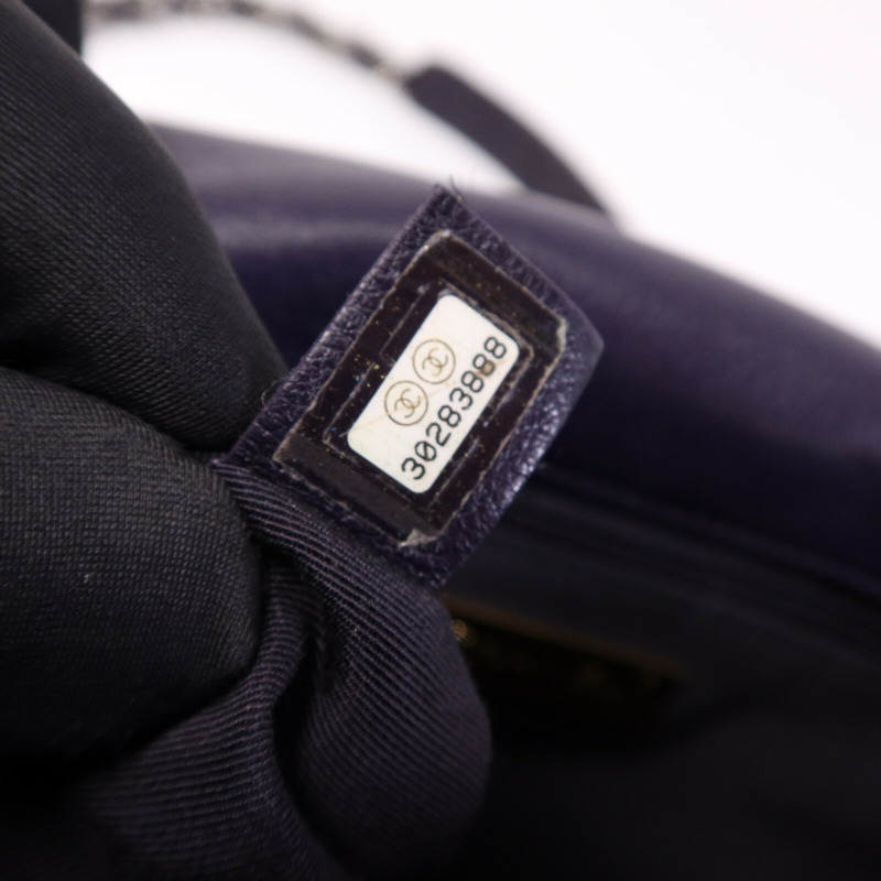 CHANEL 牛皮皮革Chanel 19 Small金扣鏈帶手挽肩背兩用袋-7