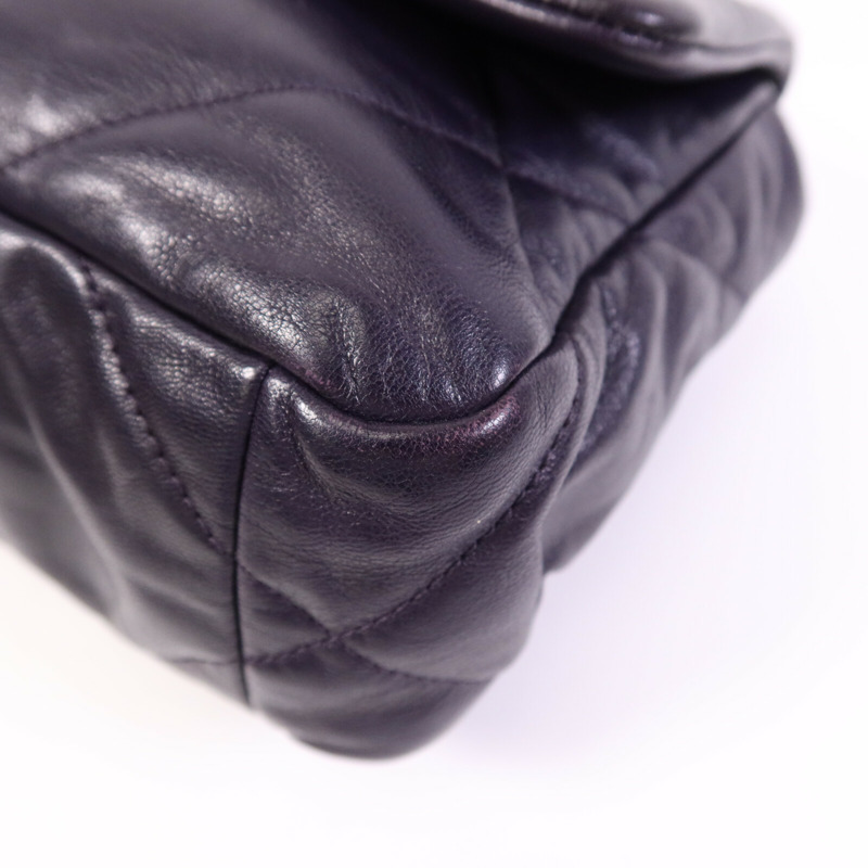 CHANEL 牛皮皮革Chanel 19 Small金扣鏈帶手挽肩背兩用袋-10