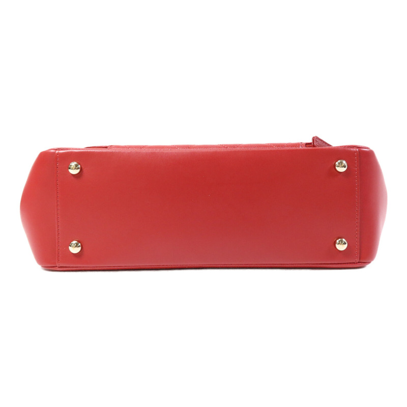 CHANEL 牛皮皮革Business Afffinity Flap Bag金扣手挽肩背兩用袋-3