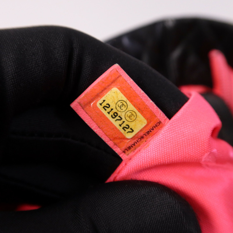 CHANEL 牛皮皮革Cambon Tote Bag銀扣手挽袋-7