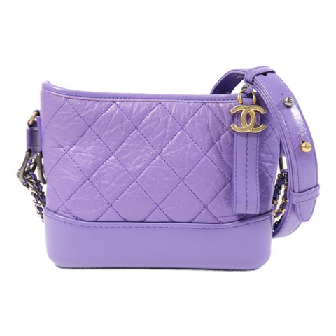 CHANEL 牛皮皮革Gabrielle Small鏈帶肩背袋