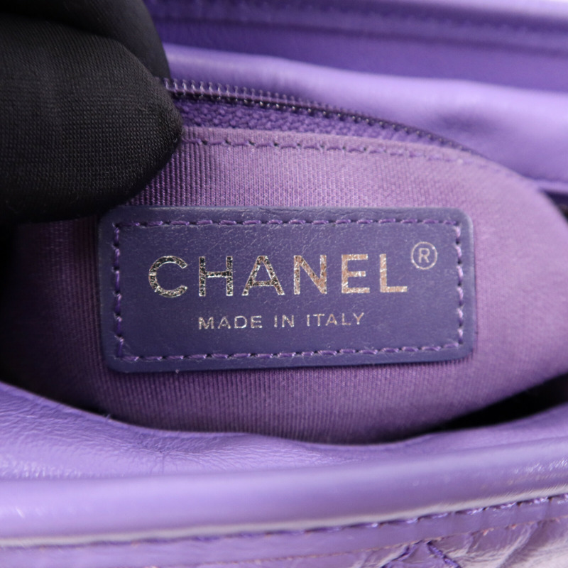 CHANEL 牛皮皮革Gabrielle Small鏈帶肩背袋-5