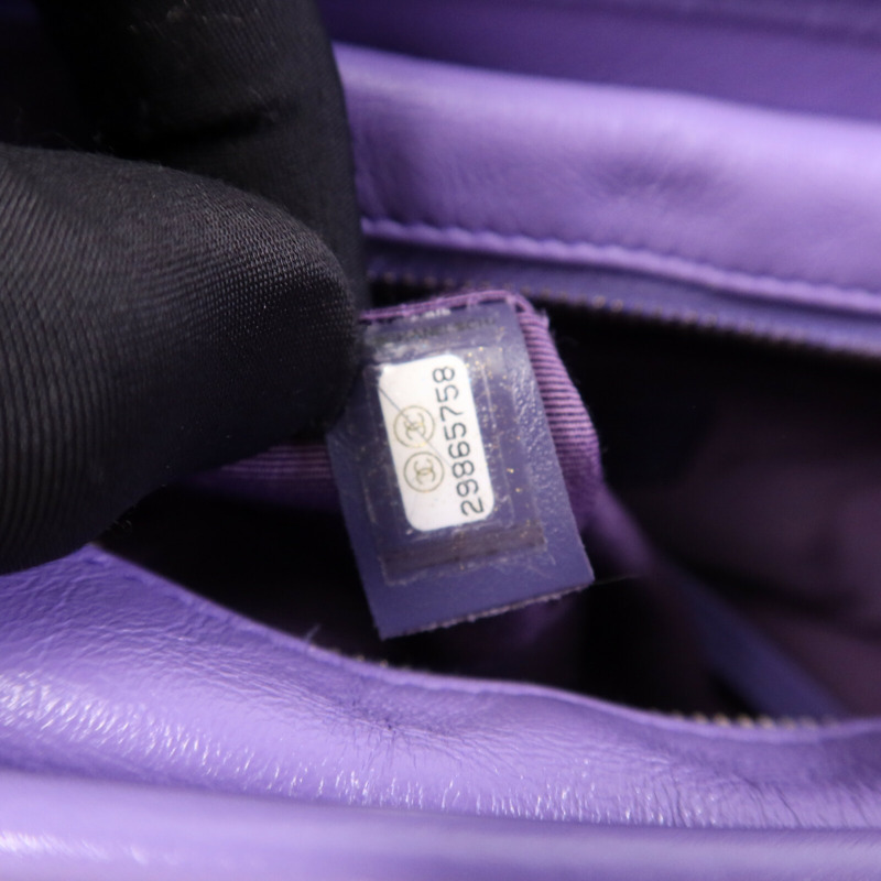 CHANEL 牛皮皮革Gabrielle Small鏈帶肩背袋-7