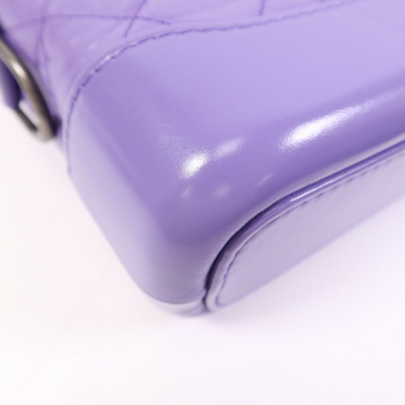 CHANEL 牛皮皮革Gabrielle Small鏈帶肩背袋-11