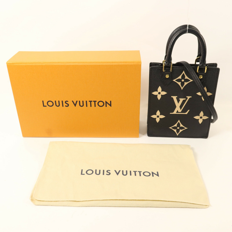 LOUIS VUITTON Monogram Eepreinte Petit Sac Plat金扣手挽肩背兩用袋-7