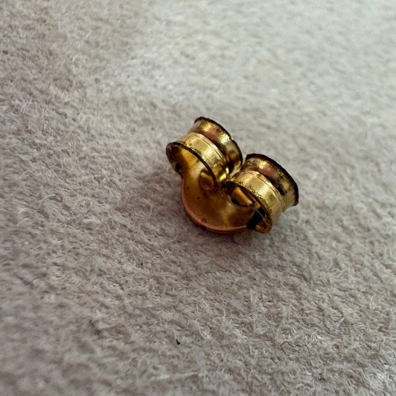 CELINE 凱旋門珍珠耳環-7