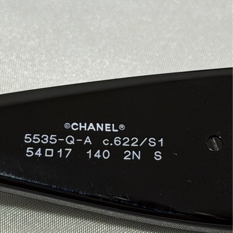 香奈兒Chanel 紫色漸層方形眼鏡 重工設計 不撞款 原價35000-7