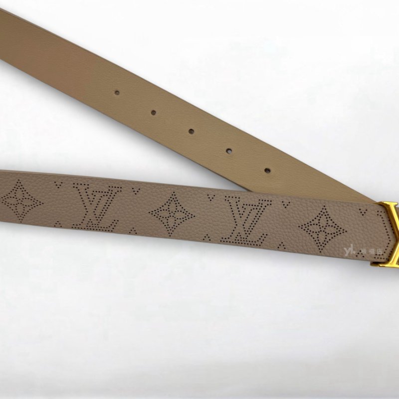 Y1978-LV皮帶 Iconic Belt Mahina米色皮帶-5