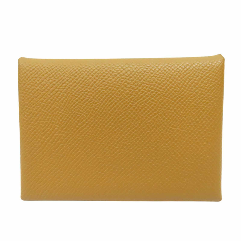 芝麻色 Epsom牛皮 Calvi Duo 卡夾 名片夾 B刻【HERMES 愛馬仕】-0