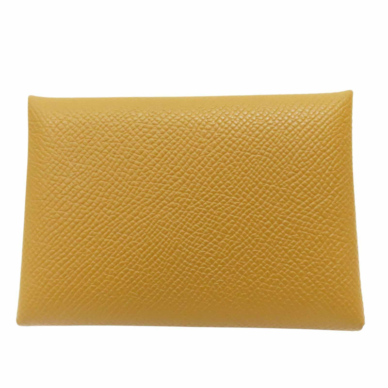 芝麻色 Epsom牛皮 Calvi Duo 卡夾 名片夾 B刻【HERMES 愛馬仕】-1