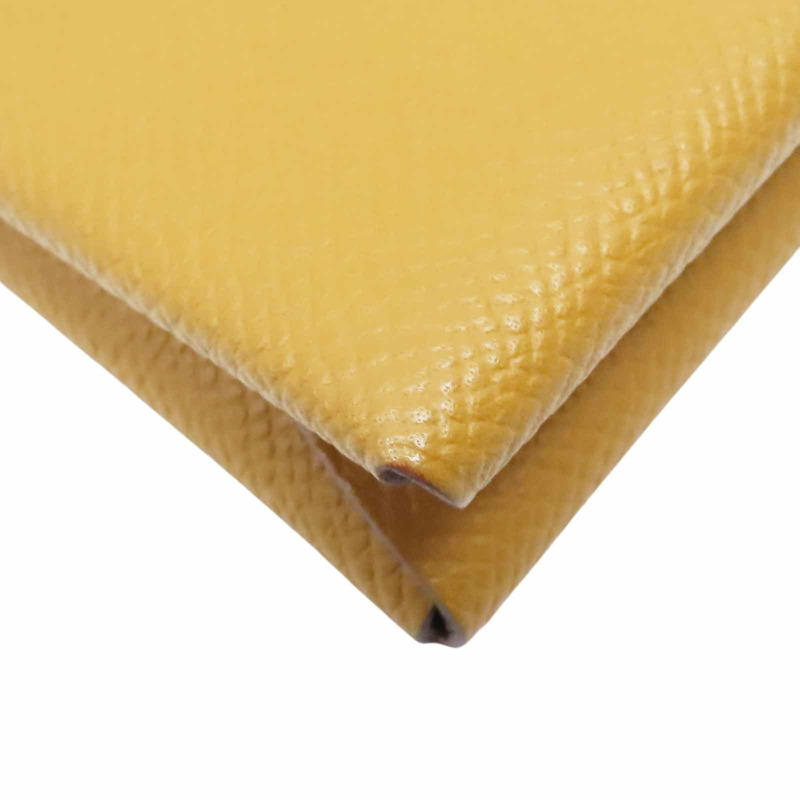 芝麻色 Epsom牛皮 Calvi Duo 卡夾 名片夾 B刻【HERMES 愛馬仕】-8