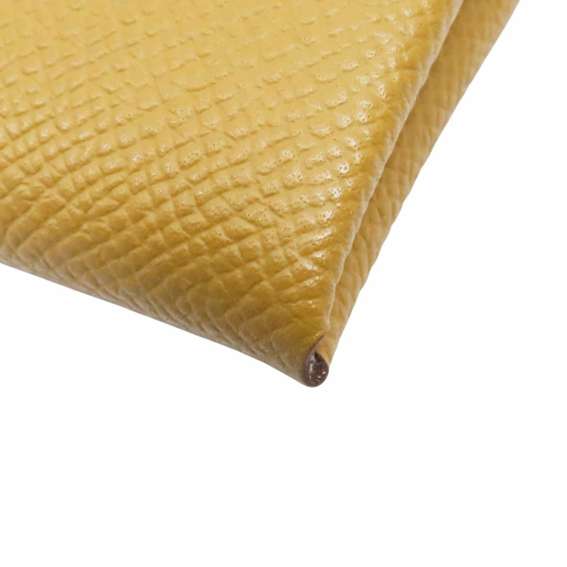 芝麻色 Epsom牛皮 Calvi Duo 卡夾 名片夾 B刻【HERMES 愛馬仕】-11