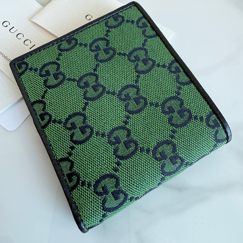 全新✨Gucci 對折短夾 對開短夾 錢包-2