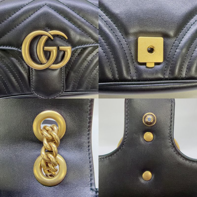 GUCCI GG Marmont小型肩背包-5