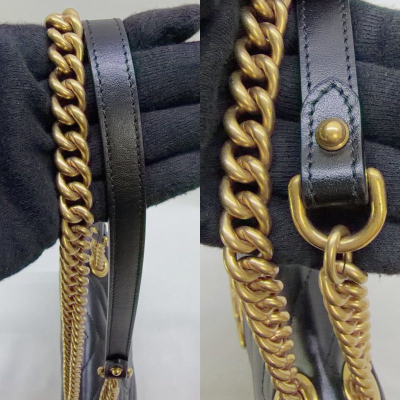 GUCCI GG Marmont小型肩背包-6