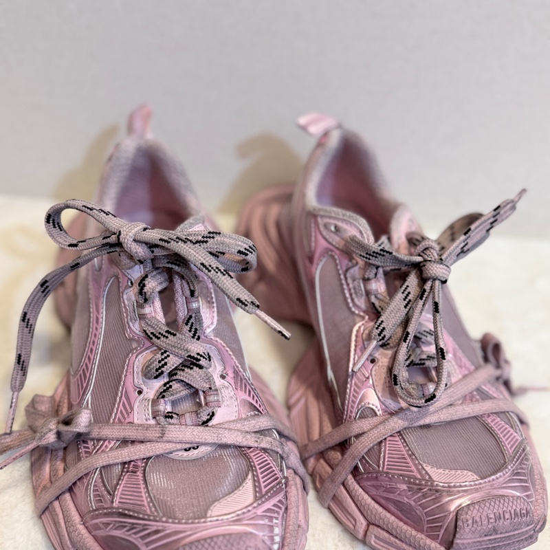 Balenciaga✨巴黎世家 3XL髒粉色綁帶鞋  #40-1