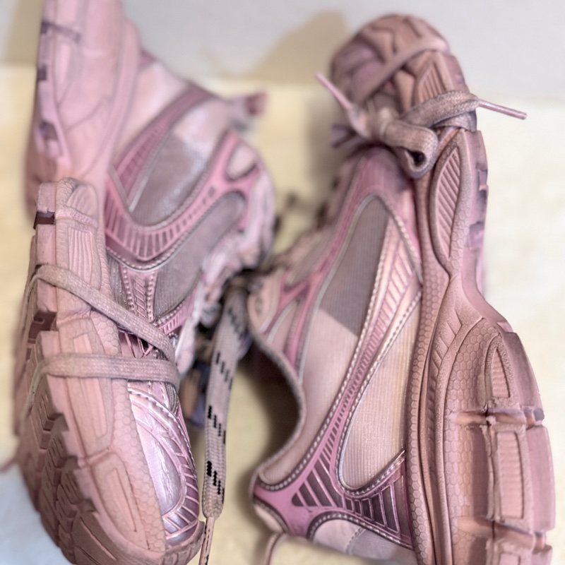Balenciaga✨巴黎世家 3XL髒粉色綁帶鞋  #40-7