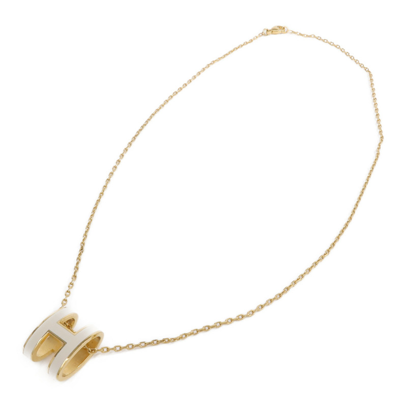 HERMES 金屬Pop H Necklace項鍊-3