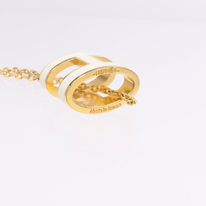 HERMES 金屬Pop H Necklace項鍊-6