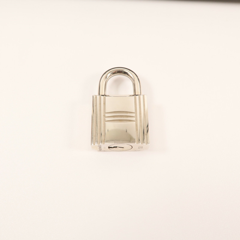 HERMES Togo皮革Shoulder Birkin銀扣肩背袋Noir-11