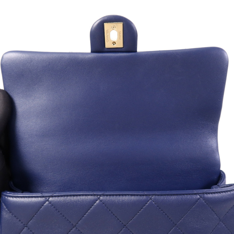 CHANEL 羊皮皮革Chain Shoulder Bag鏈帶手挽肩背兩用袋-14