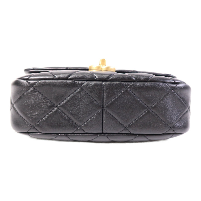 CHANEL 羊皮皮革Chain Shoulder Bag鏈帶肩背袋-3
