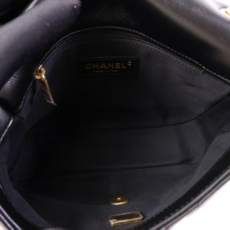 CHANEL 羊皮皮革Chain Shoulder Bag鏈帶肩背袋-4