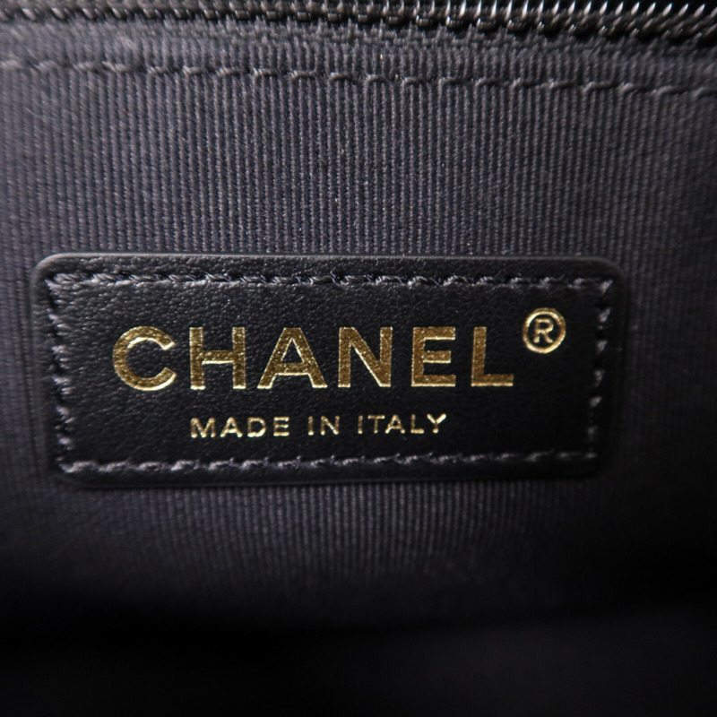 CHANEL 羊皮皮革Chain Shoulder Bag鏈帶肩背袋-5