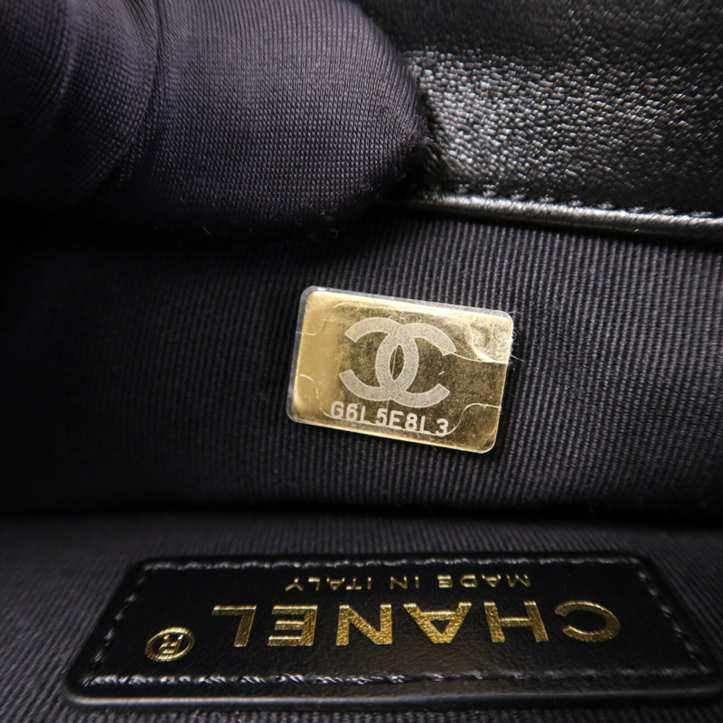 CHANEL 羊皮皮革Chain Shoulder Bag鏈帶肩背袋-7