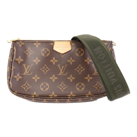 LOUIS VUITTON Monogram Multi Pochette Accessoires金扣肩背袋