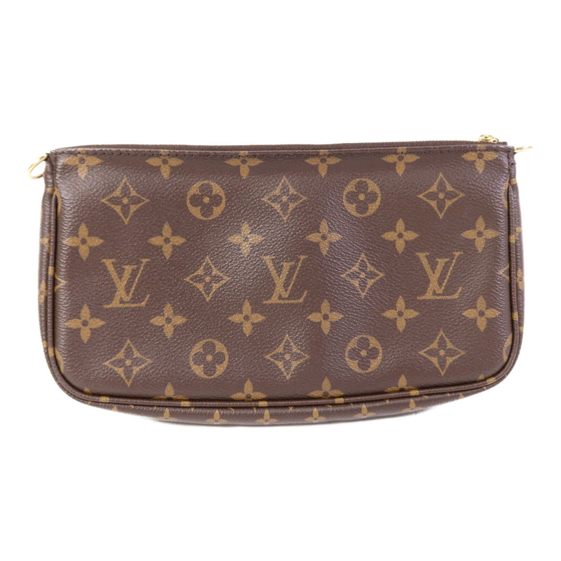 LOUIS VUITTON Monogram Multi Pochette Accessoires金扣肩背袋-1