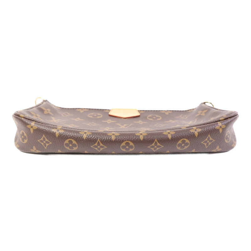 LOUIS VUITTON Monogram Multi Pochette Accessoires金扣肩背袋-3