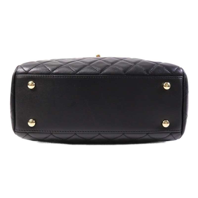 CHANEL 羊皮皮革Chain Shoulder Bag金扣鏈帶肩背袋-3